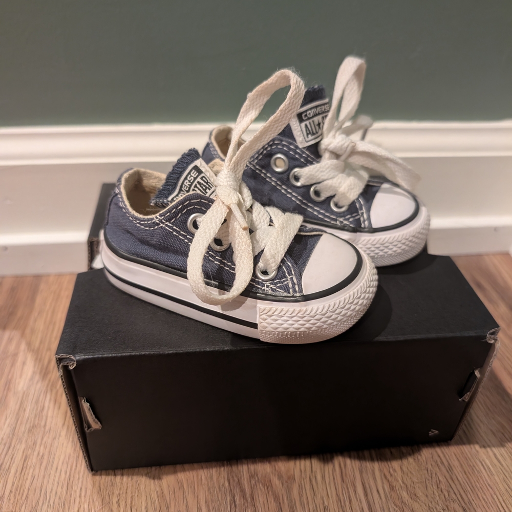 Converse Infant Blue Sneakers